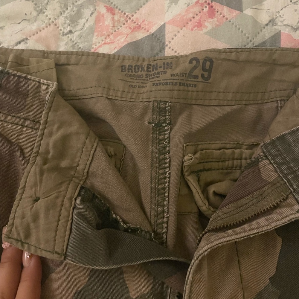 Camo old navy army cargo shorts men’s size 29 - Picture 3 of 3
